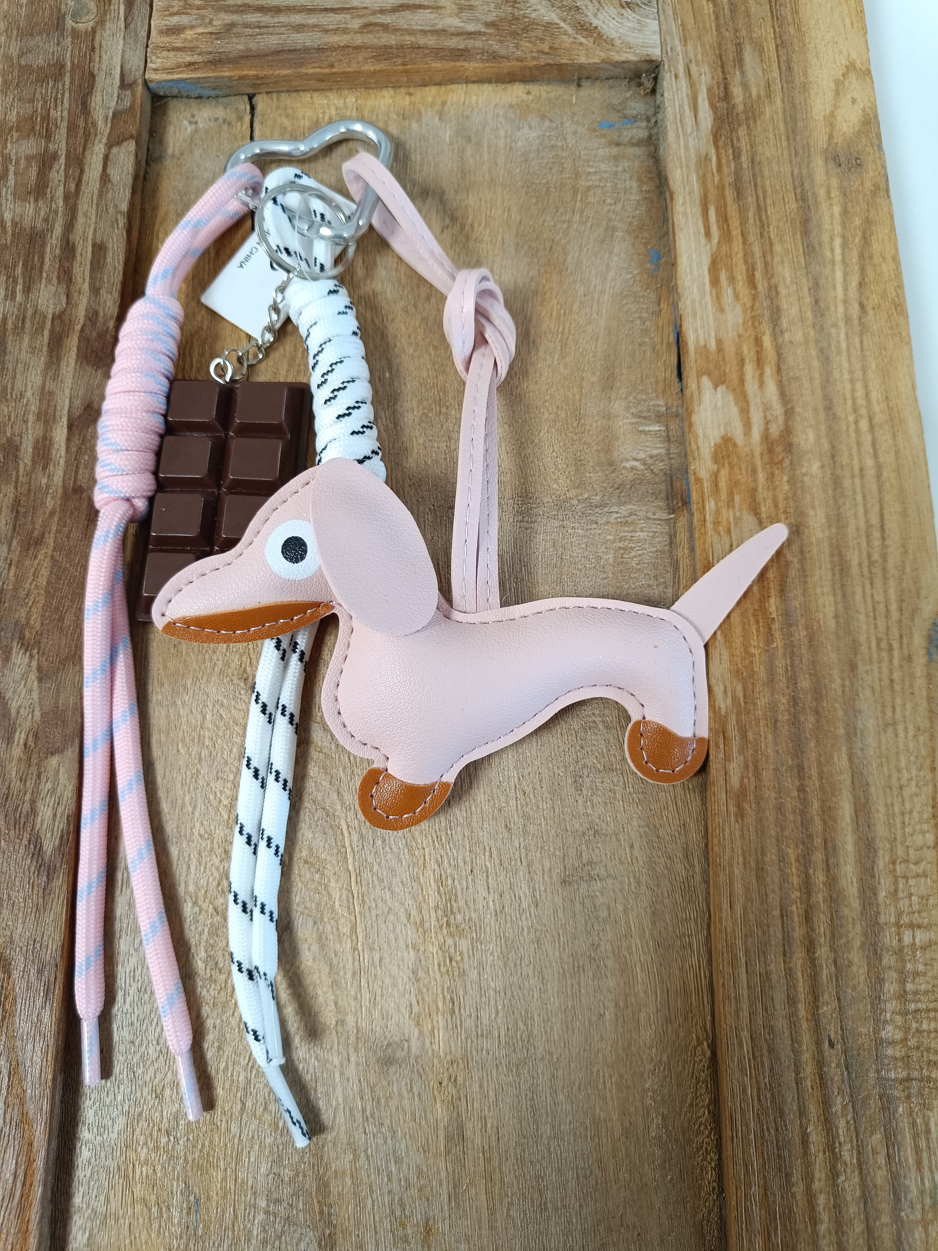 Tassen bedel doggy pink