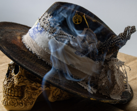 Blue Rebel Cowboy Hoed