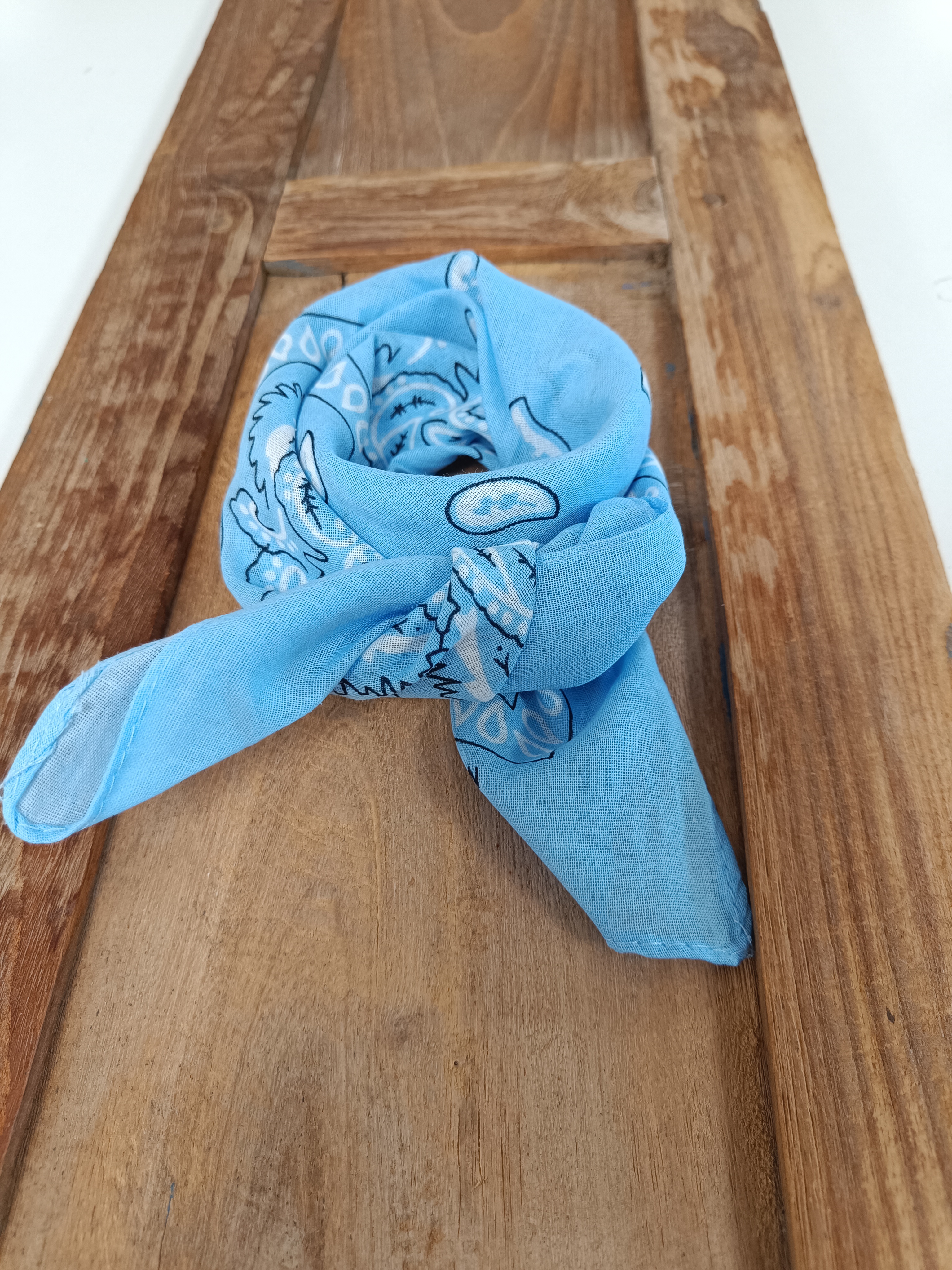 Bandana Licht Blauw