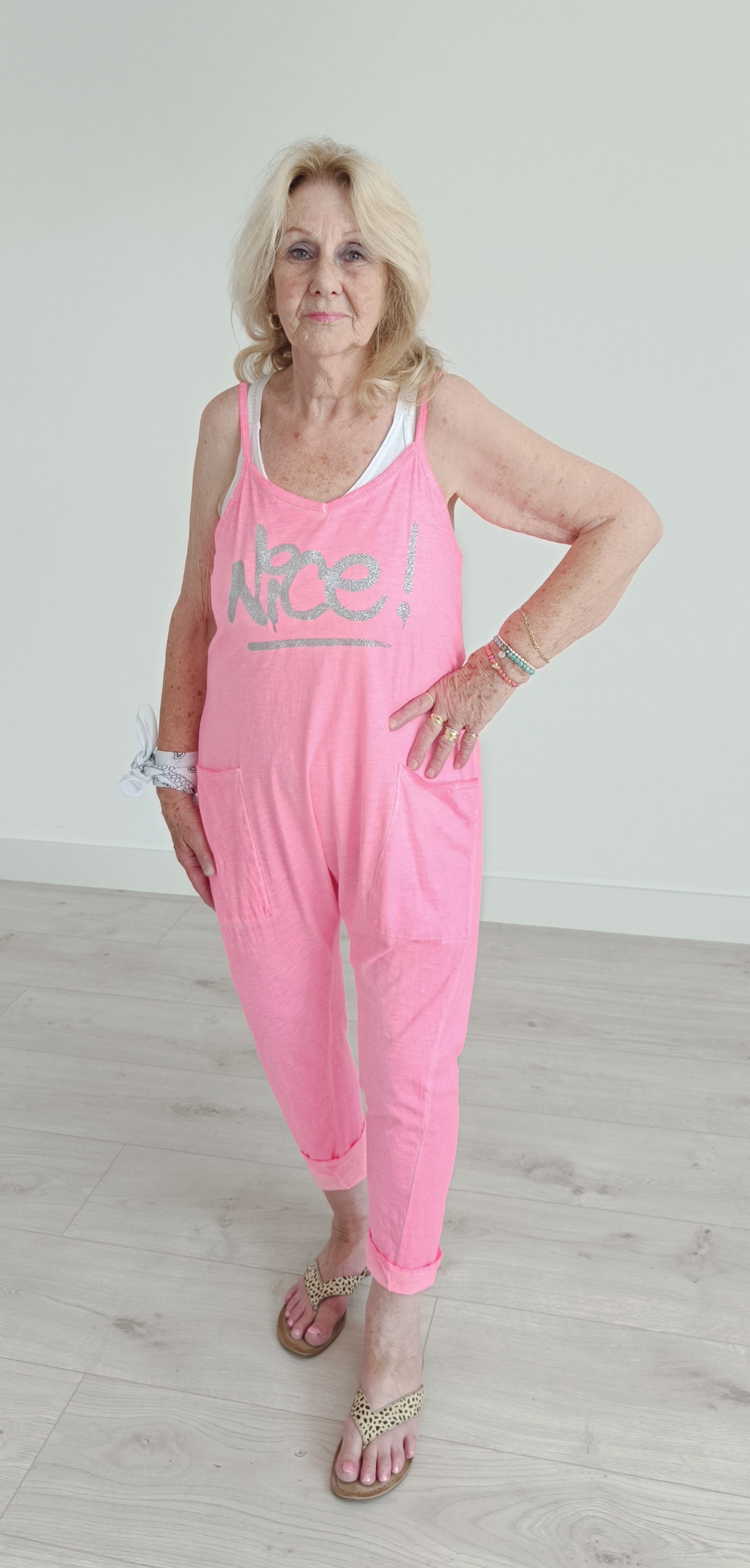 Jumpsuit nice pink