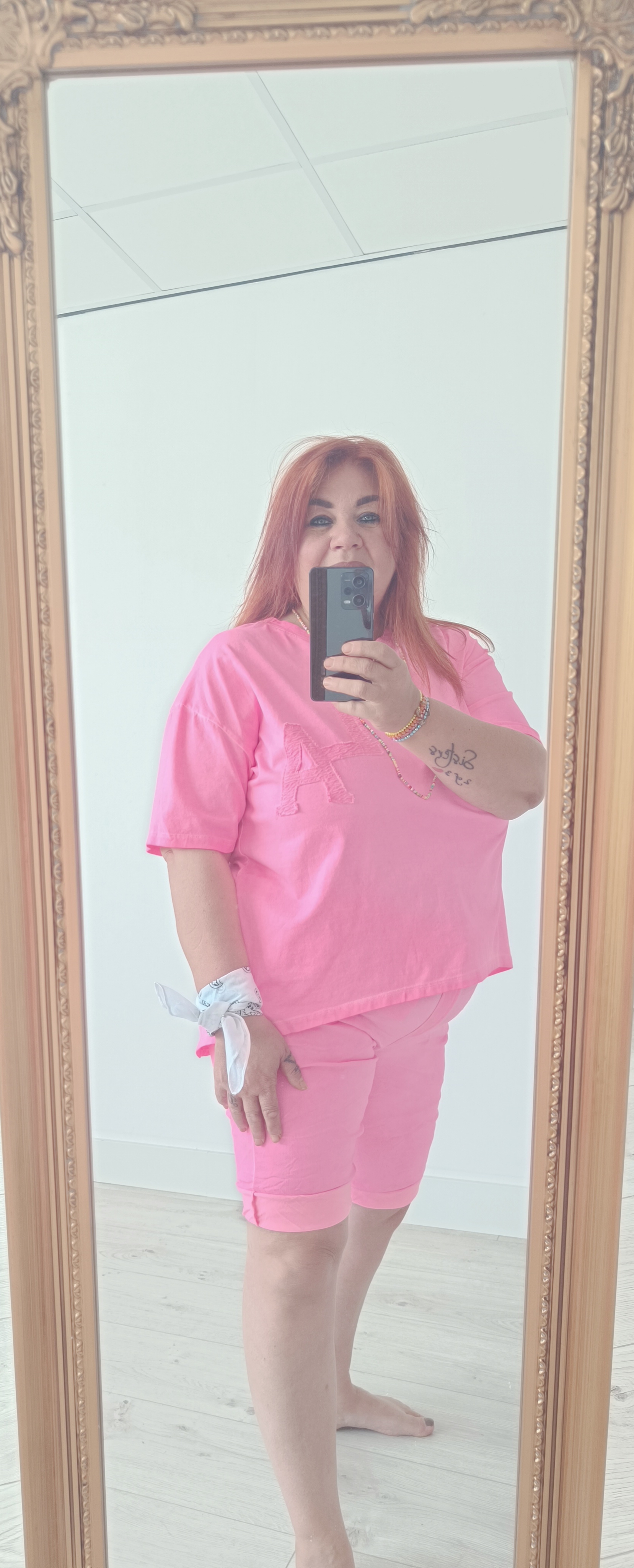 T shirt LA pink