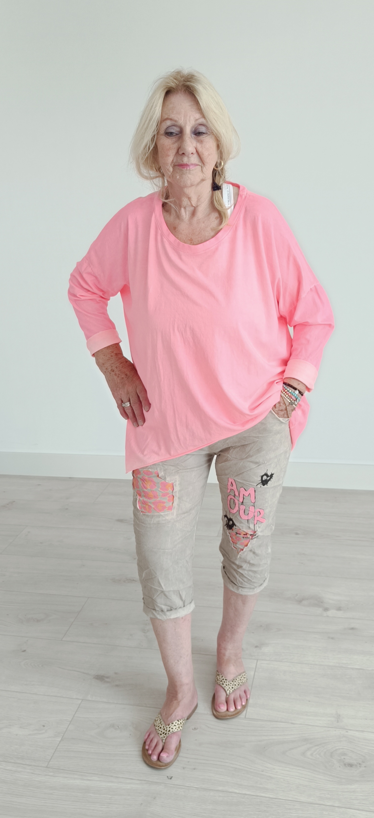Basis shirt pink