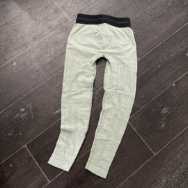 Gym Shark legging licht groen met print - S