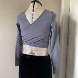 My Protein cropped top grijs - S