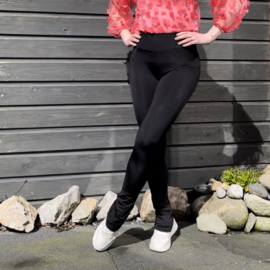 Schaats legging Zwart