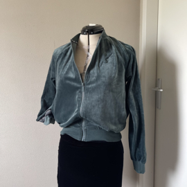 Hunkmoller vest velvet groen - S
