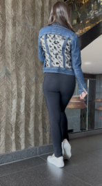 Vintage Butterfly Black - Darker Denim - M