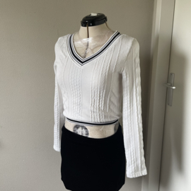 Shein cropped trui wit - XS