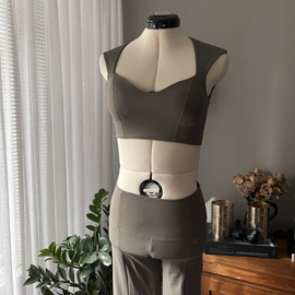 Princess Top Army Green