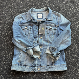 Vintage Butterfly Black - Light Denim - M