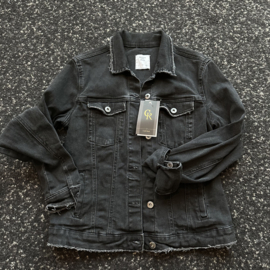 Vintage Butterfly Black - Black Denim - M