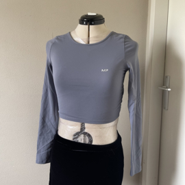 My Protein cropped top grijs - S