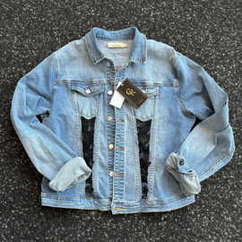 Vintage Butterfly Black - Light Denim - XL
