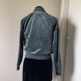 Hunkmoller vest velvet groen - S