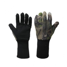 Handschoen met meshstof natural blind touchscreen functie op duim en wijsvinger maat S/L