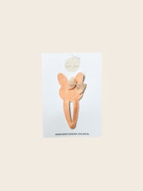 Bunny Clip - Bow Glitter