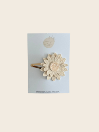 Haarspeldje - Dahlia Beige