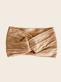 Haarband twist - Brown