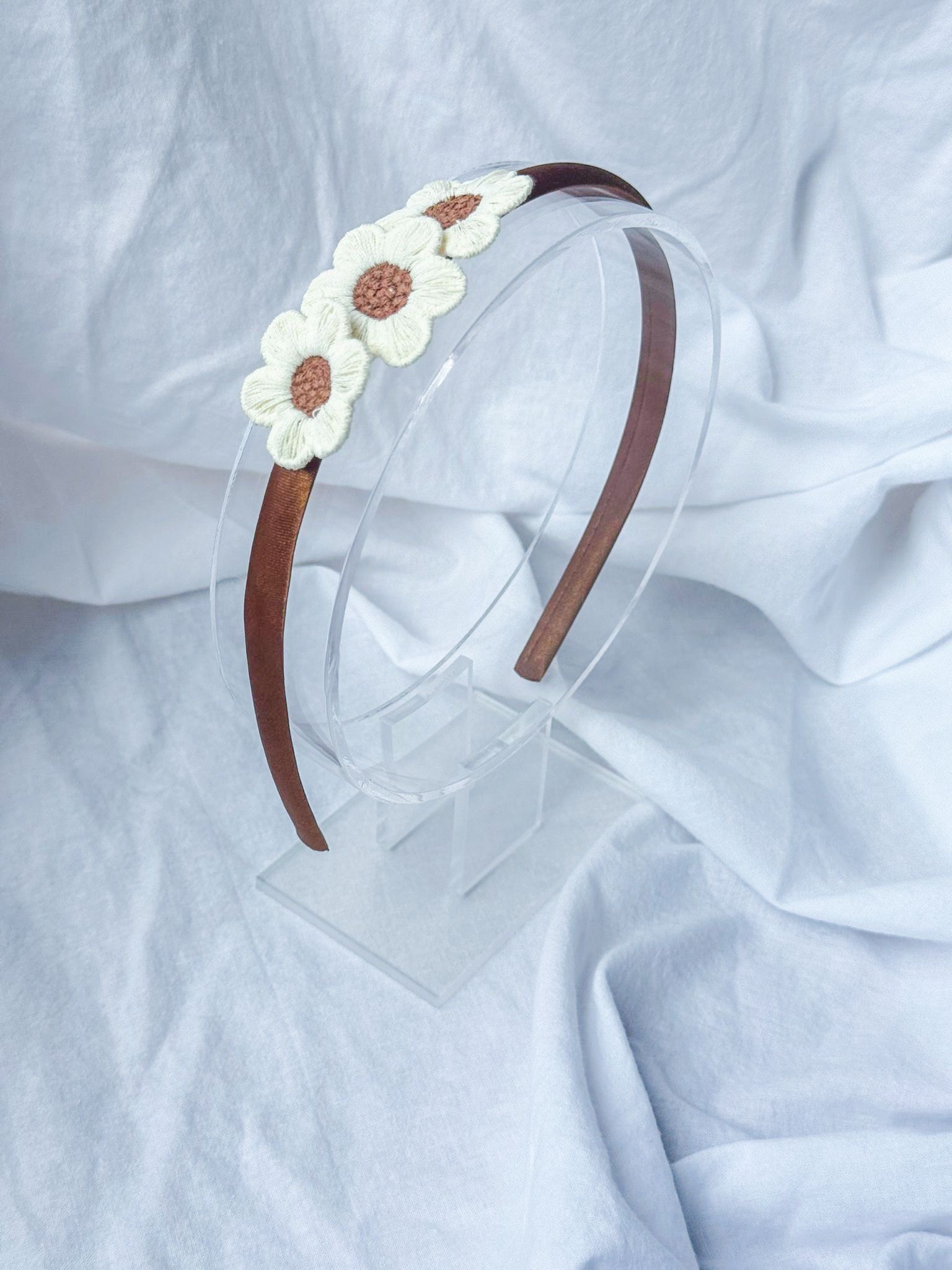 Diadeem - Flora White