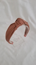 Haarband - Ribbed Knot Clay Pink