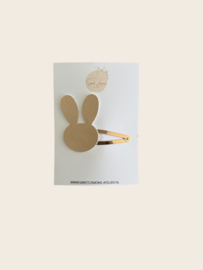 Haarspeldje - Bunny Stripes