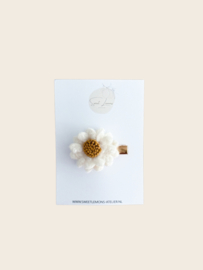 Wool Flower Haarspeldjes - Naturel