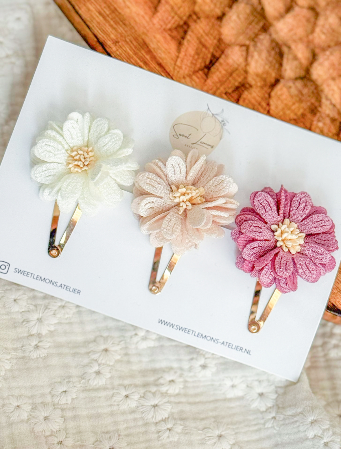 Setje Haarspeldjes - Poppy