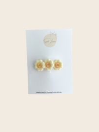 Haarspeldje Soft Flowers - Peach