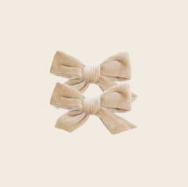 Velvet Strik - Beige