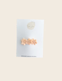 Haarspeldje Flowers - soft pink
