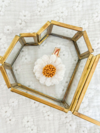 Wool Flower Haarspeldjes - Naturel