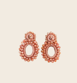 Oorbellen - Ivy pink
