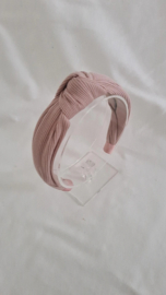 Haarband - Ribbed Knot Pink