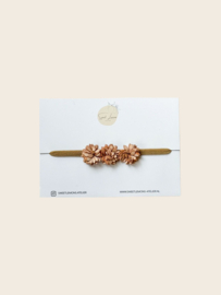 Haarband - Blossom Coffee