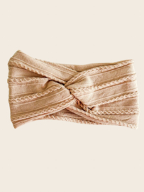 Haarband twist - Beige