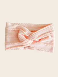 Haarband twist - Peach