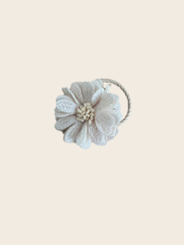 Haarelastiek - Poppy Crème