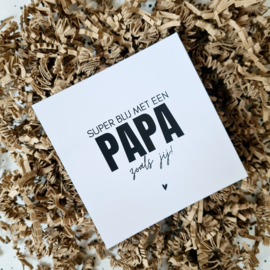 Vaderdag cadeau - Thee en chocolade - Brievenbus cadeau