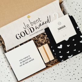 Cadeau voor moeder - Voetenbadje - Brievenbus cadeau