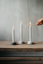 Leeff - Candle Holders - 'Carlijn' - Set van 3 - Beton
