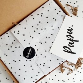 Vaderdag cadeau - Mini relax momentje - Brievenbus cadeau