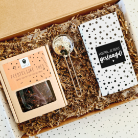 Geslaagd cadeau - Thee cadeau geslaagd