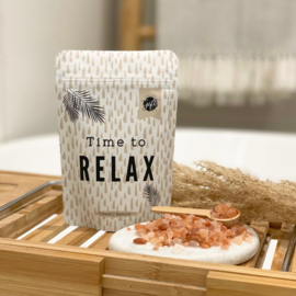 Cadeau vriendin - Time to relax - Wijn cadeau - Cadeaupakket