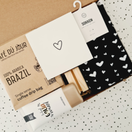 Cadeau voor vriendin - Goud waard - Koffie cadeau - Brievenbus cadeau