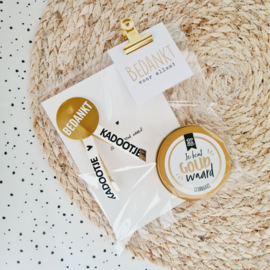 €5,60 excl. BTW - Geurkaars & kaart - Dag van de Pedagogisch Medewerker cadeau