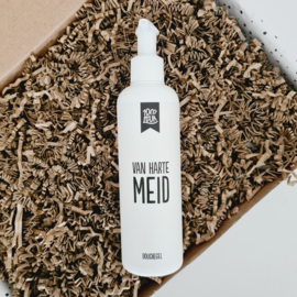 Verhuis cadeau - Van harte meid - Wijn cadeau