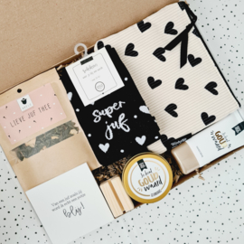 Cadeau voor juf - Jij bent goud waard - Brievenbus cadeau