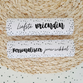 Cadeau voor vriendin - Mini cadeautje thee - Brievenbus cadeau