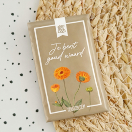 €4,30 excl. BTW - Bloemzaadjes - Dag van de Pedagogisch Medewerker cadeau