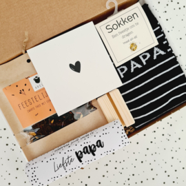 Vaderdag cadeau - Mini relax momentje - Brievenbus cadeau